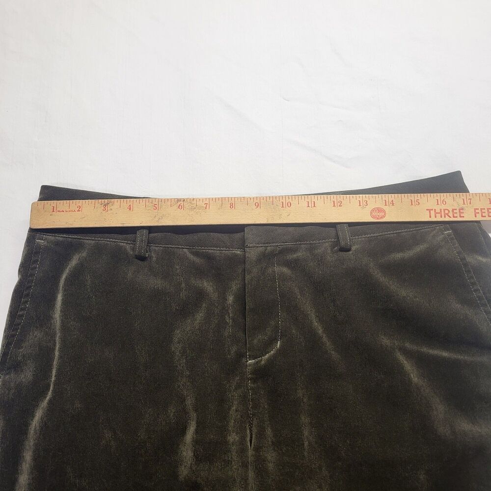 Coldwater Creek Cypress Trouser Fit Bootcut Leg Olive Green P12 - Picture 7 of 8